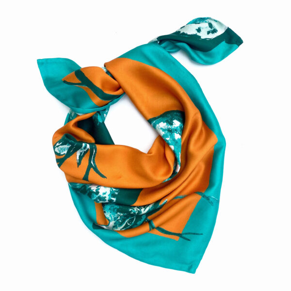 Foulard en viscose – Les Cerfs