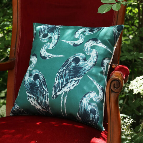 Housse de coussin – Les Hérons