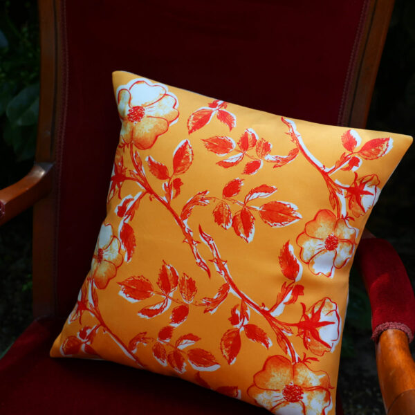Housse de coussin – Rosa canina