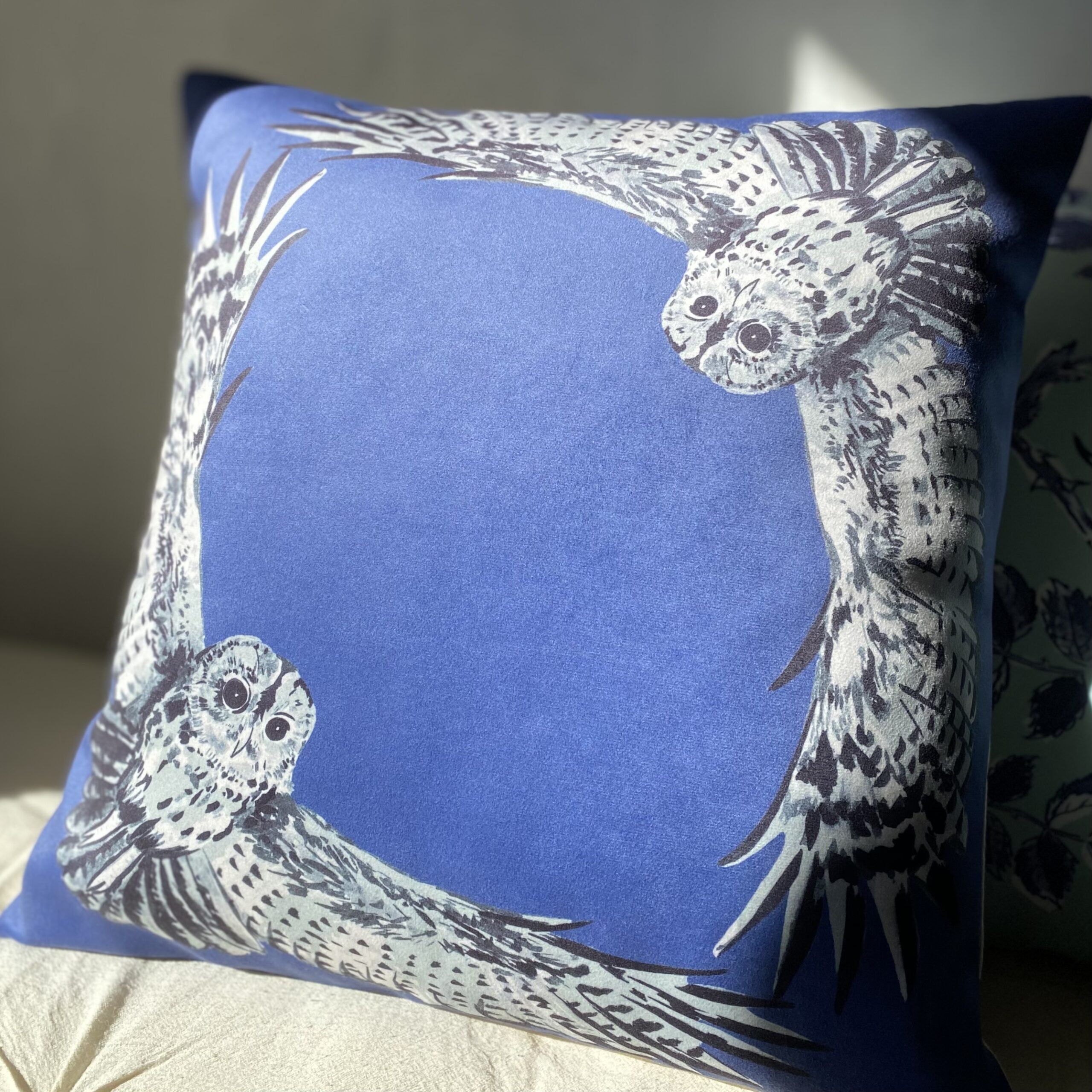 Housse de coussin Les Chouettes | Le Bestiaire