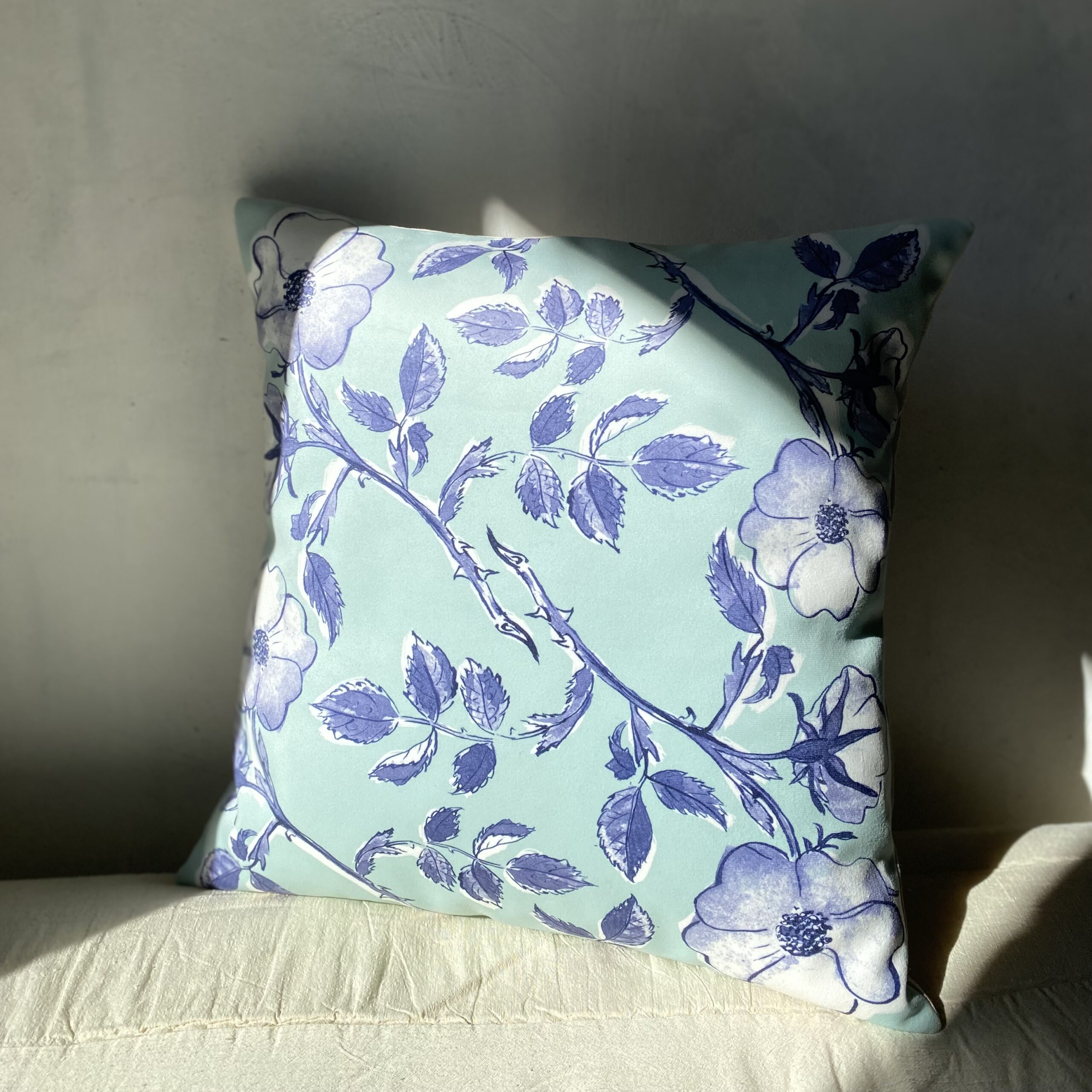 Housse de coussin – Rosa canina