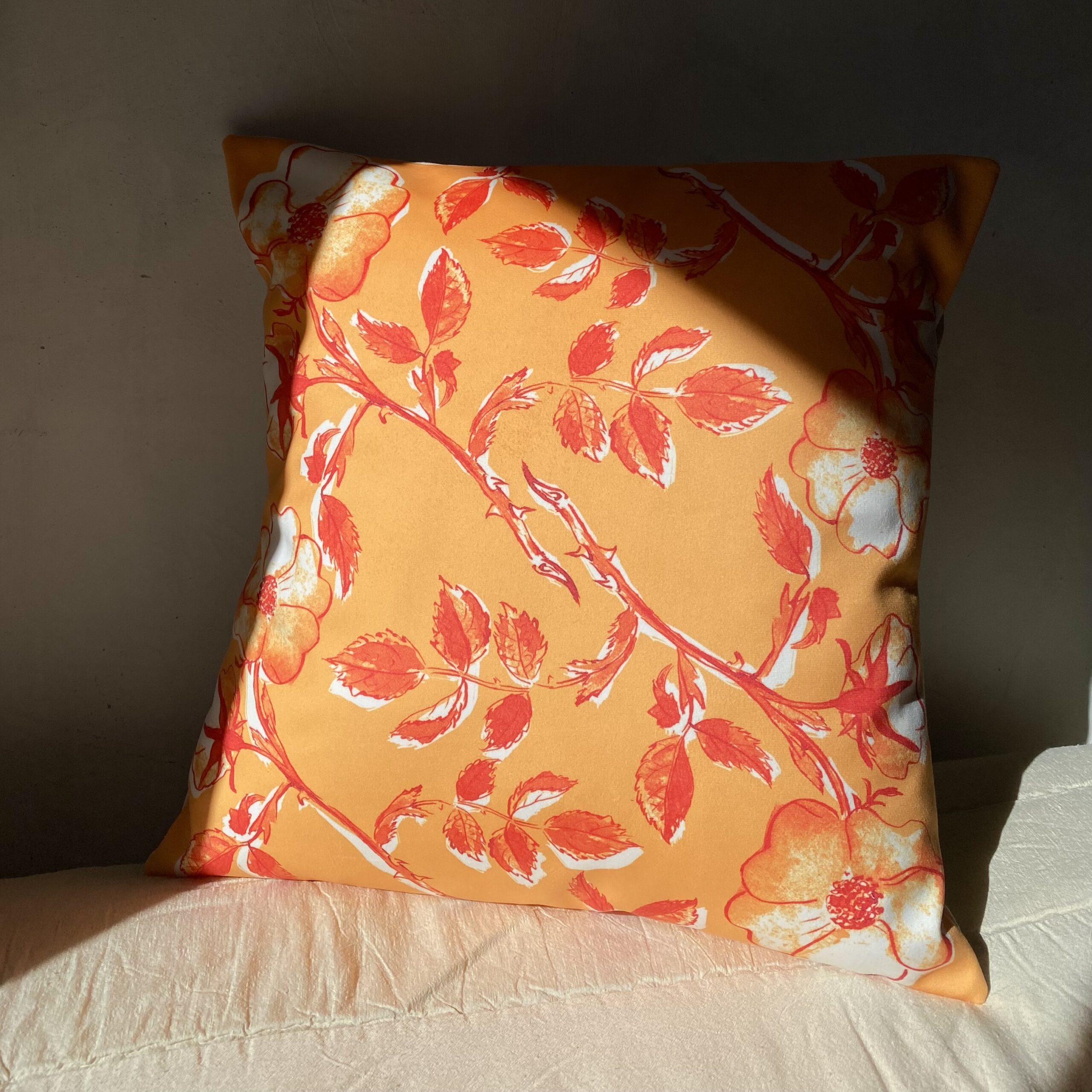 Housse de coussin – Rosa canina