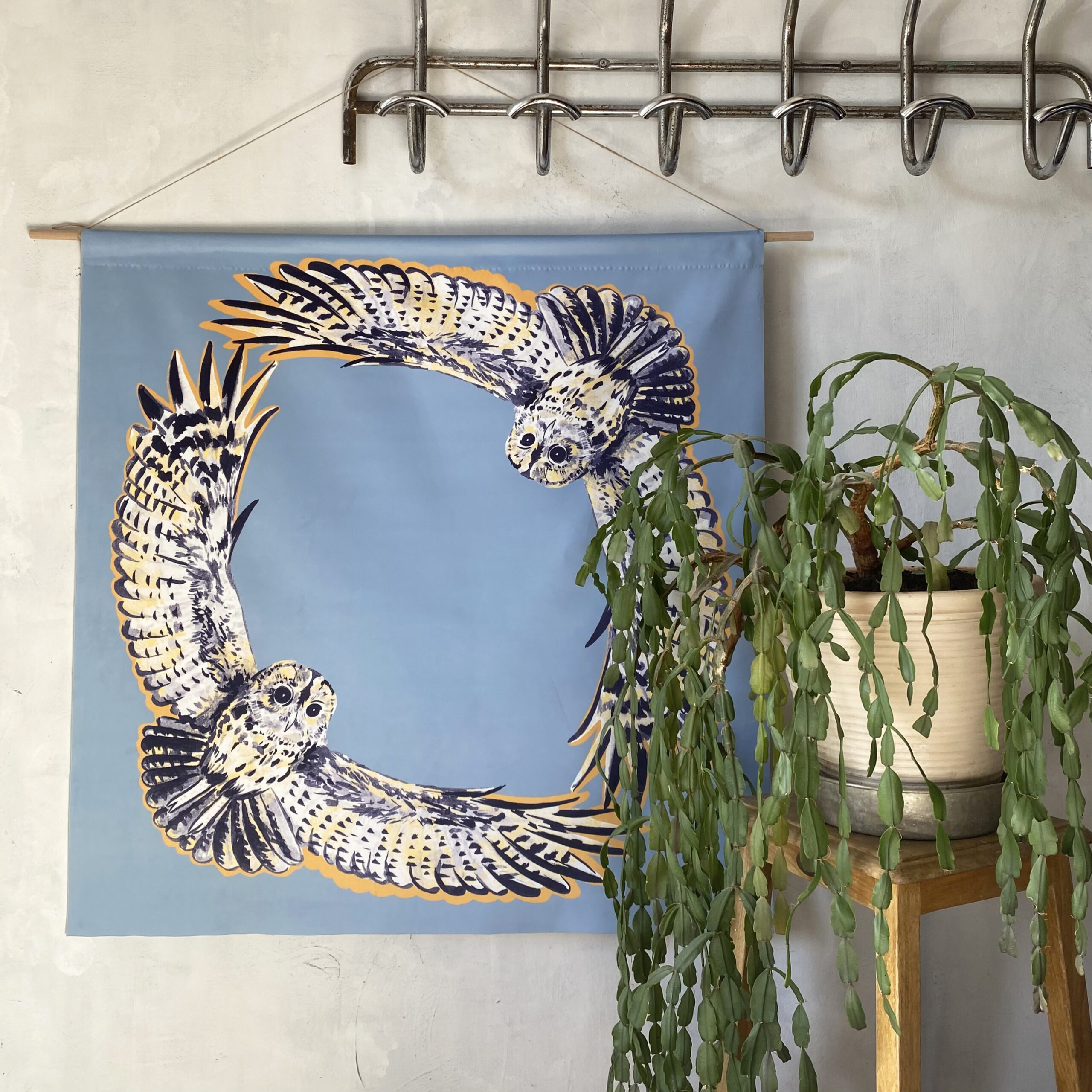Tenture Les Chouettes | Le Bestiaire