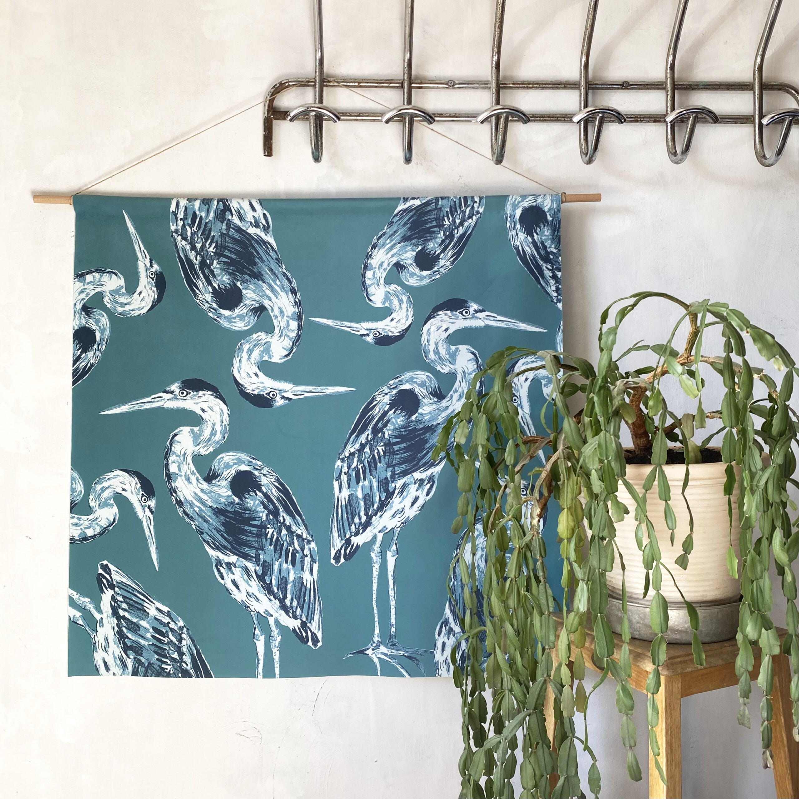 Tenture Les Hérons | Le Bestiaire