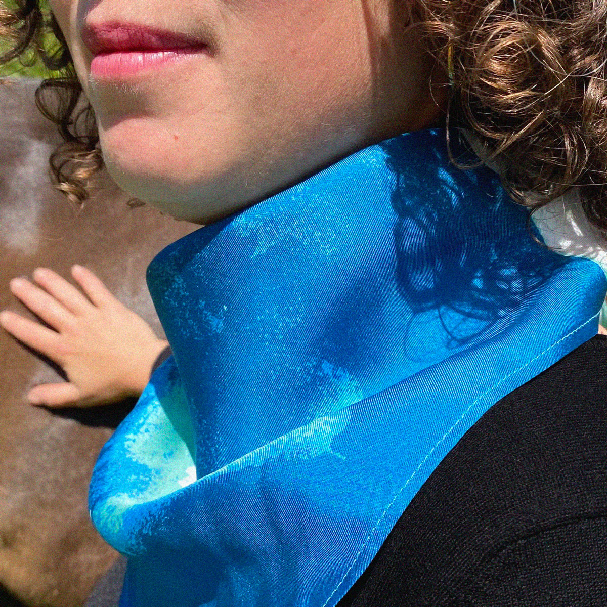 Foulard en soie Les Chevaux | Le Bestiaire