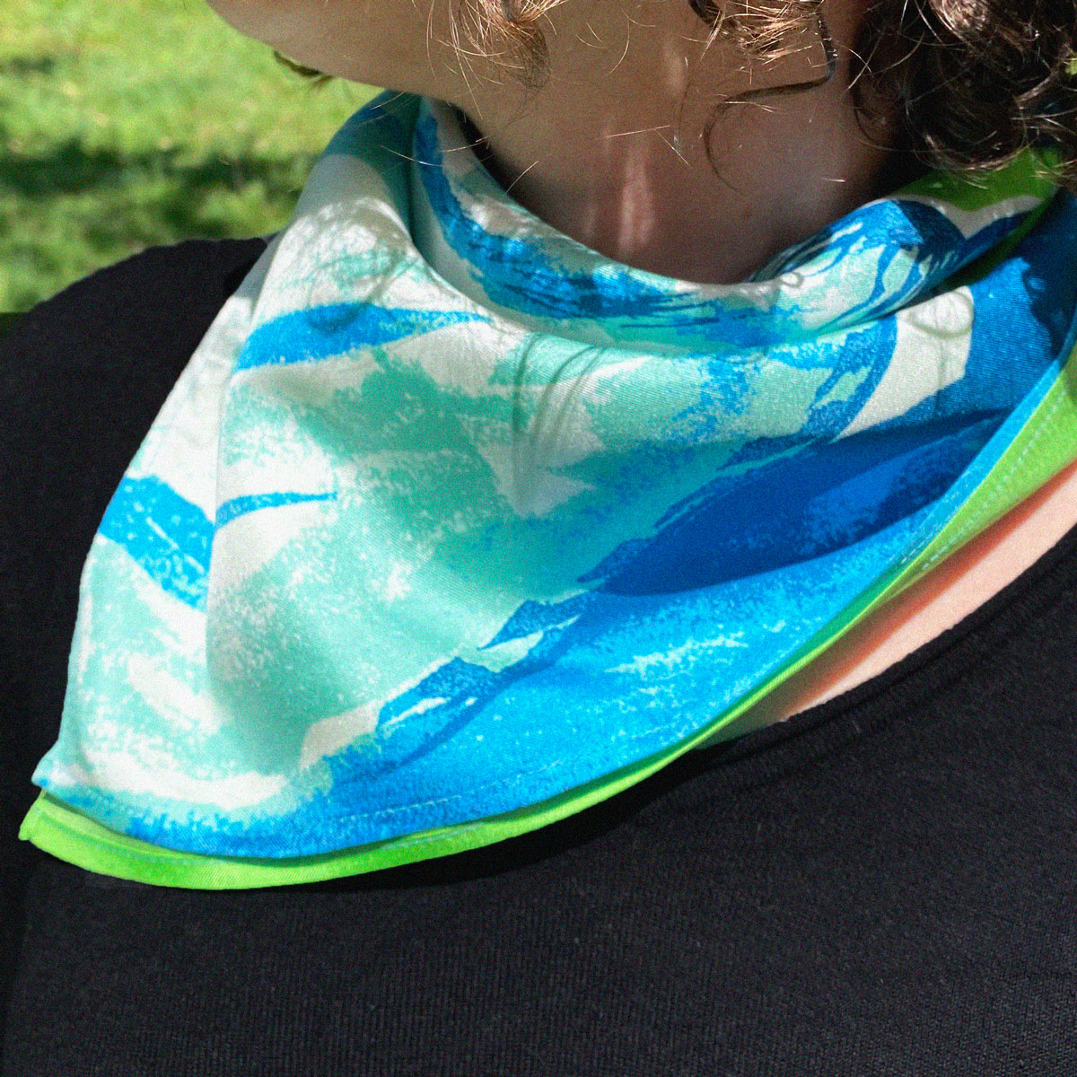 Foulard en soie - Les Chevaux – Image 2