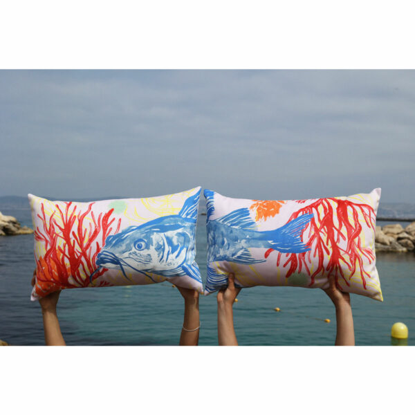 Lot de housses de coussin – Le Poisson Chat