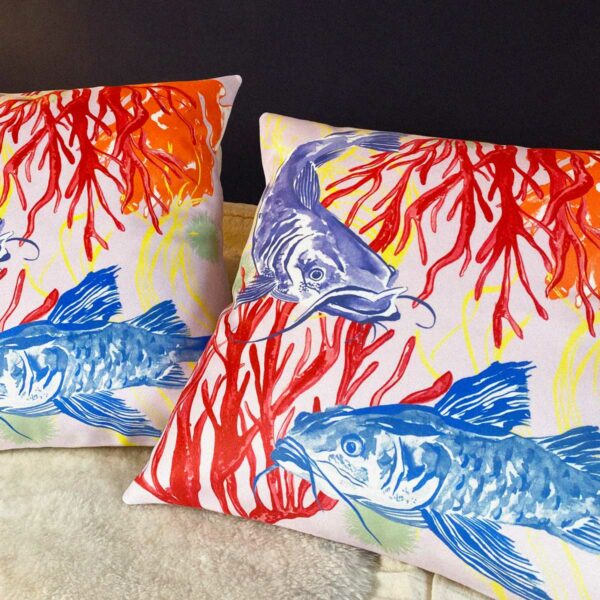 Housse de coussin – Les Fonds Marins